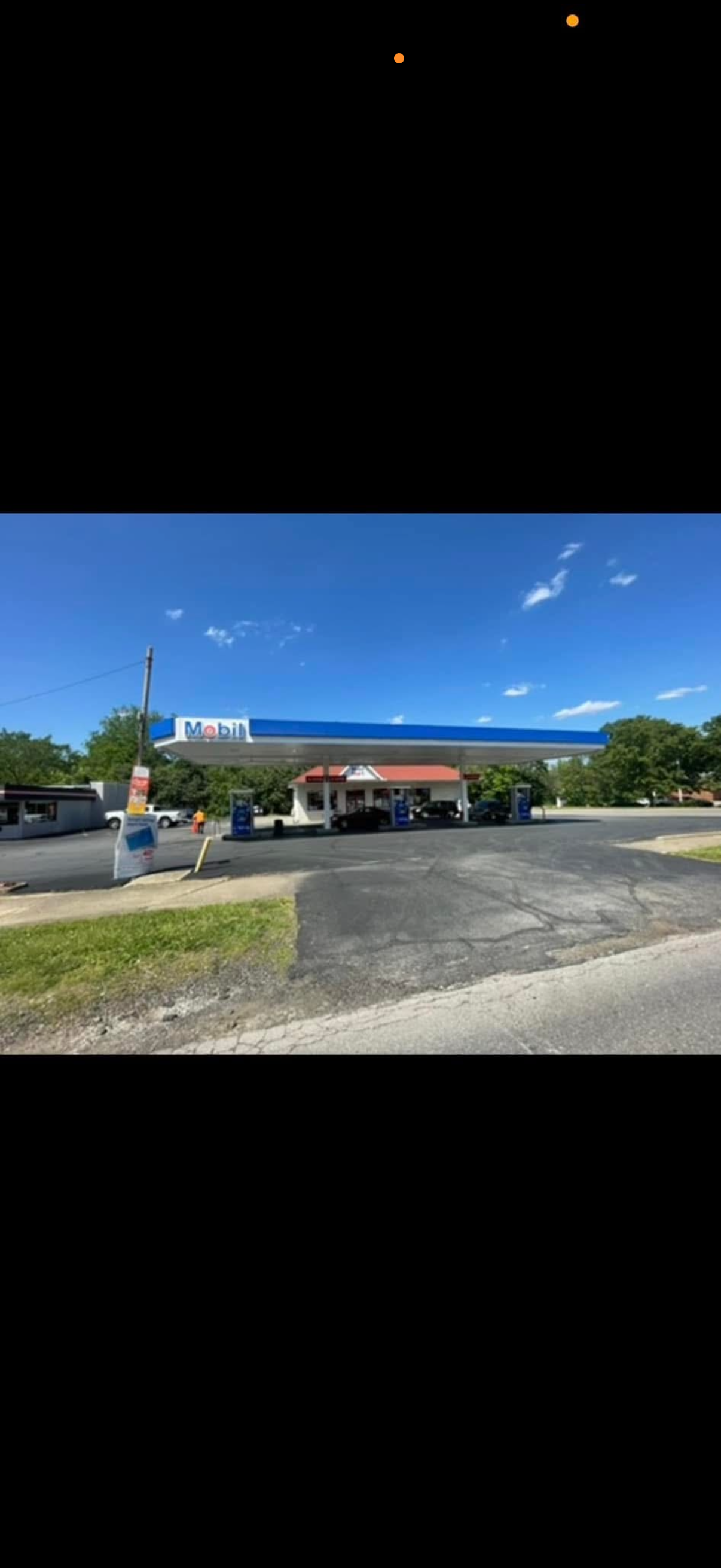Gas station before transformation 1