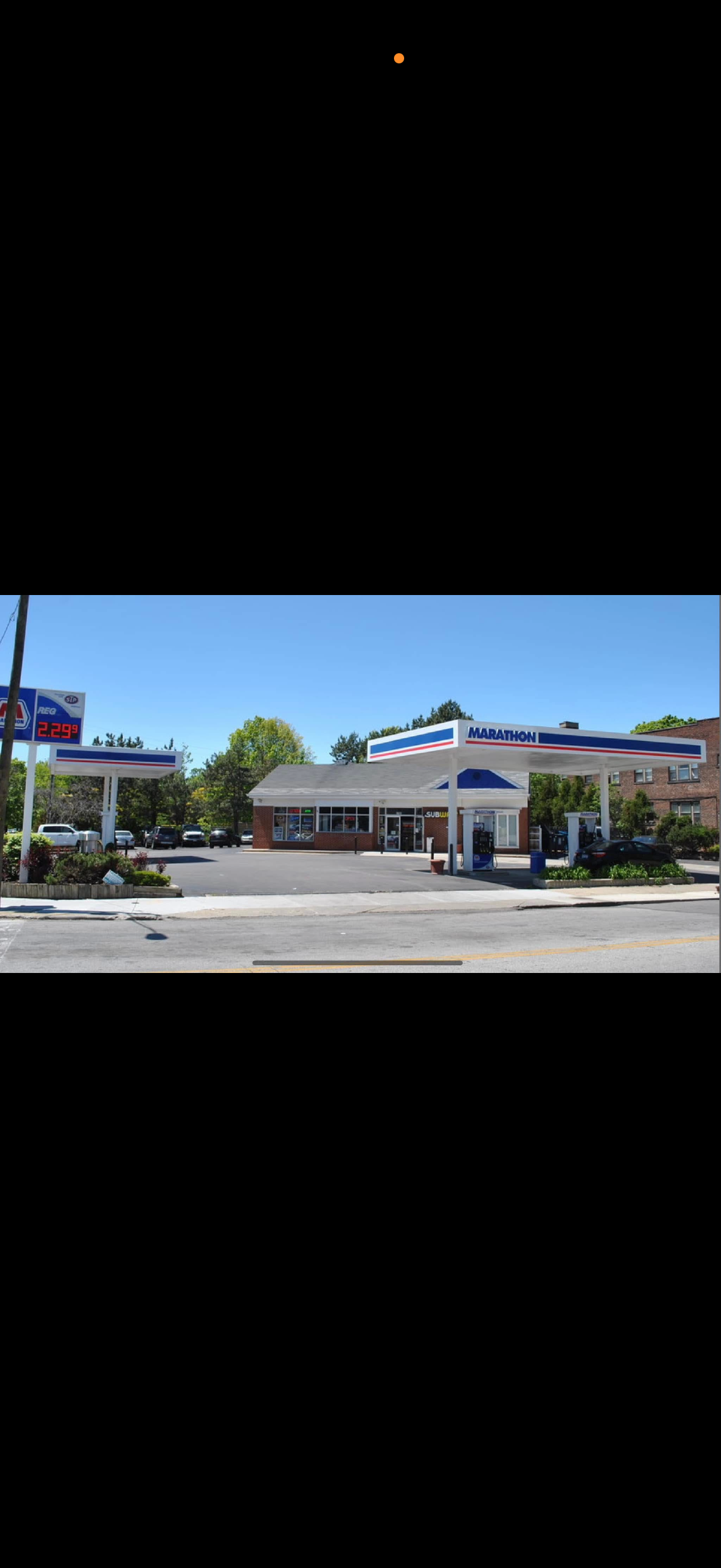 Gas station before transformation 3
